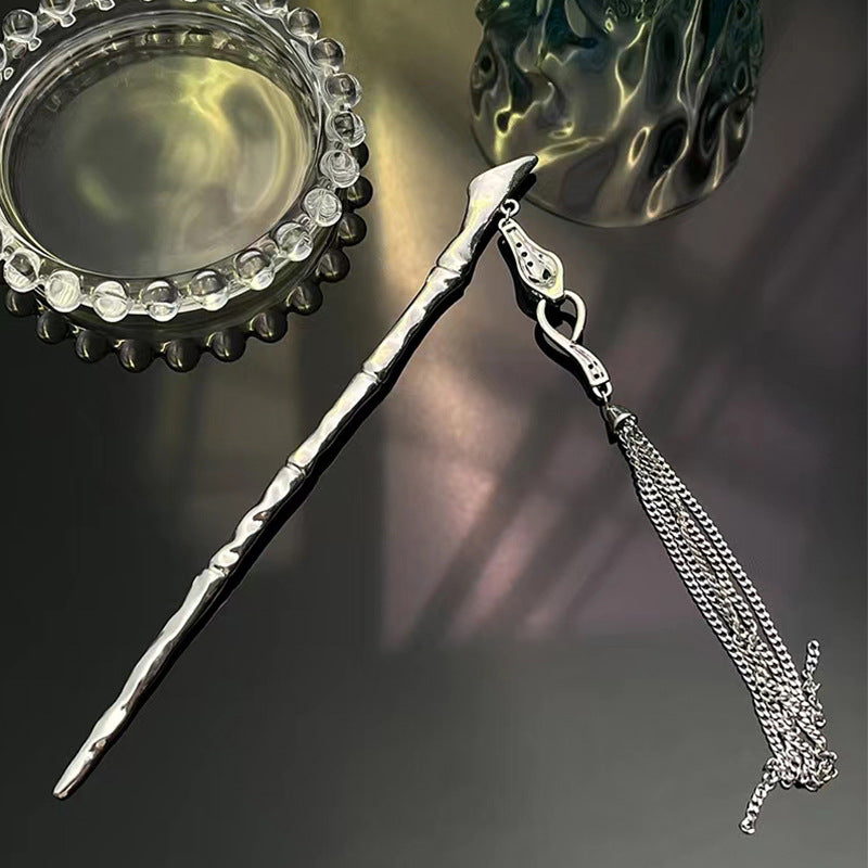 Jade Tassel Hairpin Female Niche Design