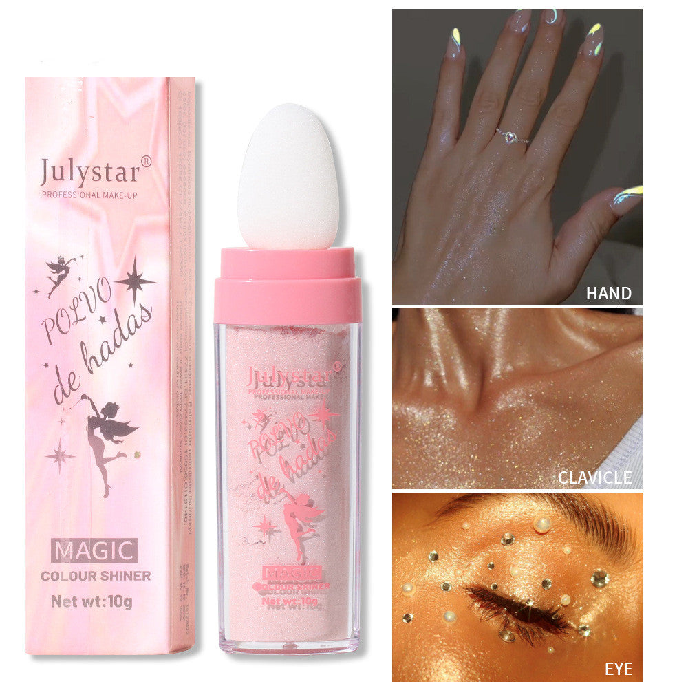 Julystar Full Body Highlighter To Brighten Up The Natural Three-dimensional Finishing Blush