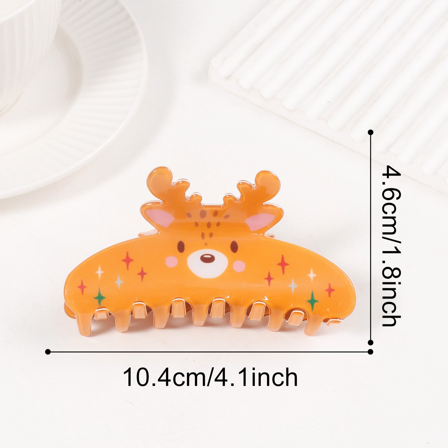 Christmas-themed Atmosphere Hair Clips Shark Clips