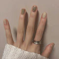 Annies Ennis Women's Three-color New Ice Jelly Nude Color Gel Nail Polish Suit