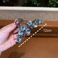Metal Camellia Women's Headdress Barrettes