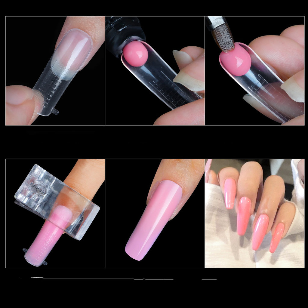 Nail Extension Glue Nail Mold Paperless Holder