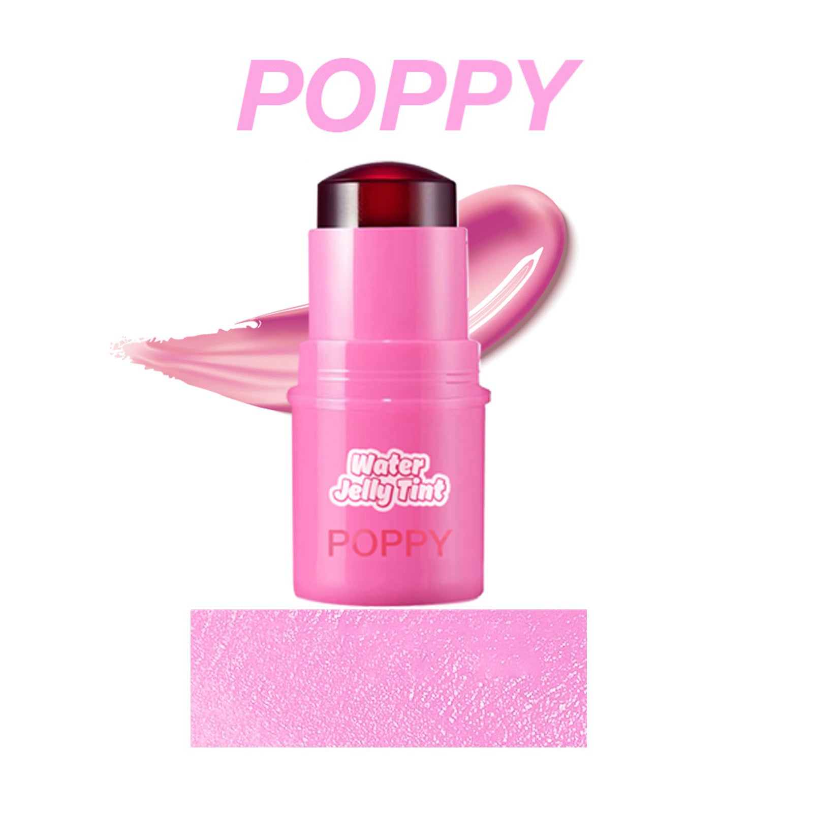 Coral Blush Stick Jelly Texture Easy To Apply