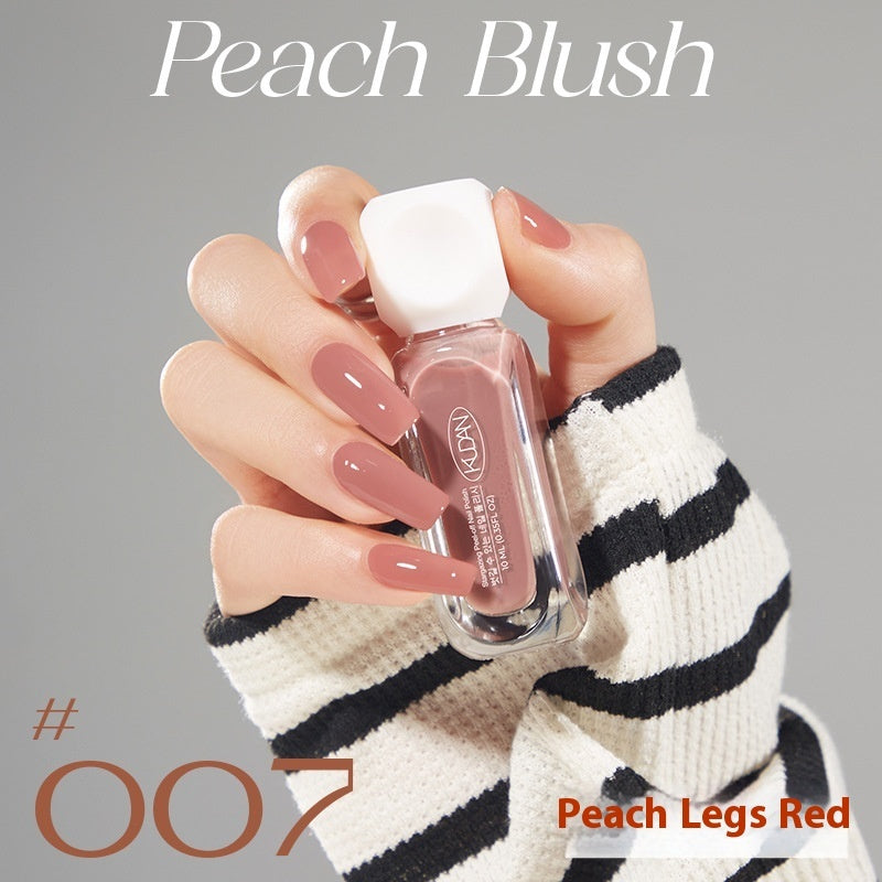 Kudan Water-based Nail Polish Peelable Quick-drying Baking-free Long-lasting Summer Macaron Popular Color