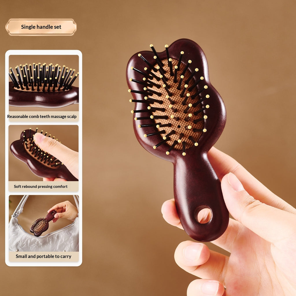 Portable Hair Straightening Head Massage Comb For Womens Home Use