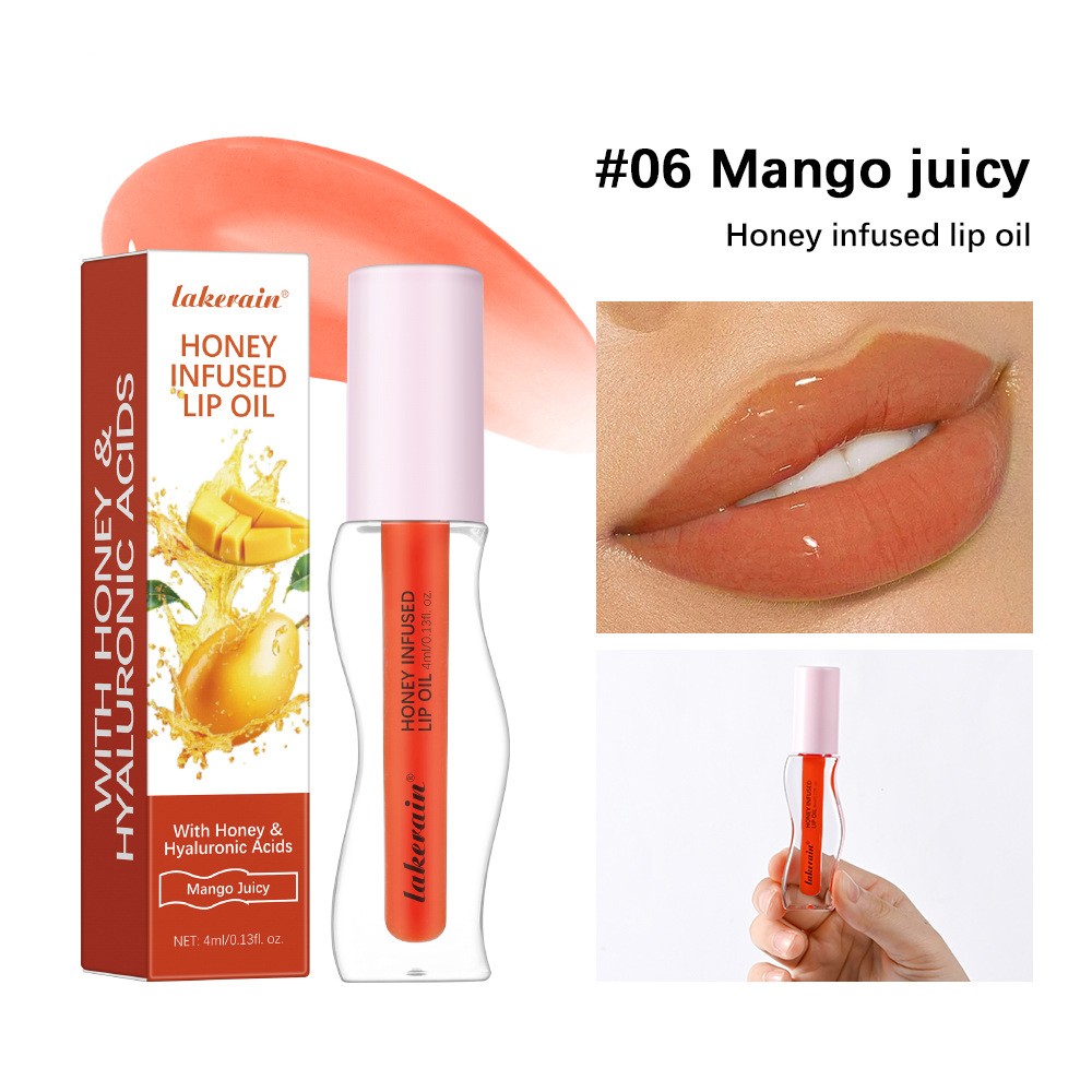 Brightening Thin And Glittering Moisturizing Fruit Flavor Lip Lacquer