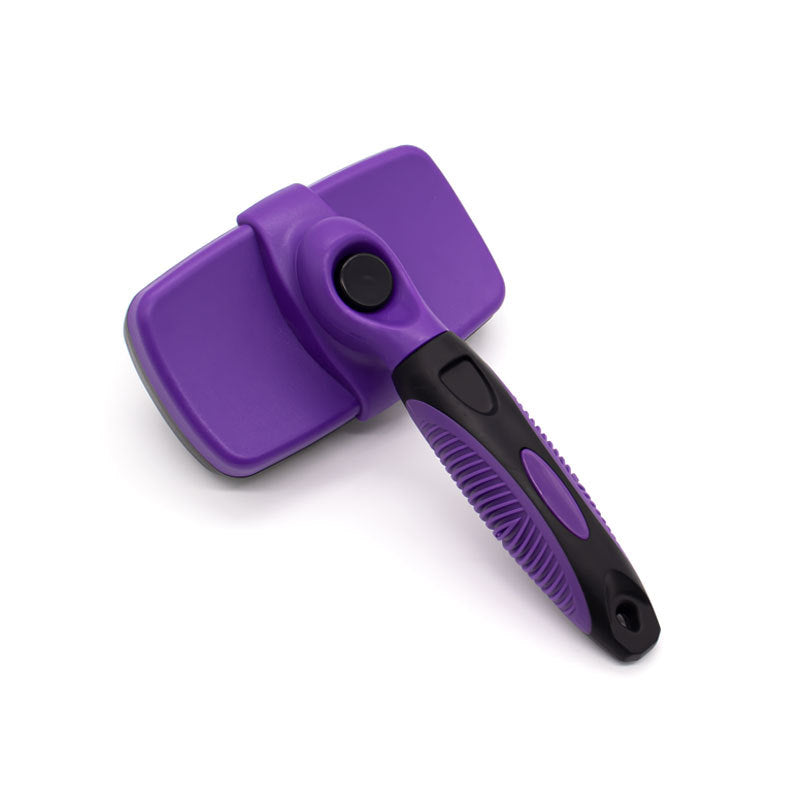 Minimalist Pet Specific Plastic Comb Brush