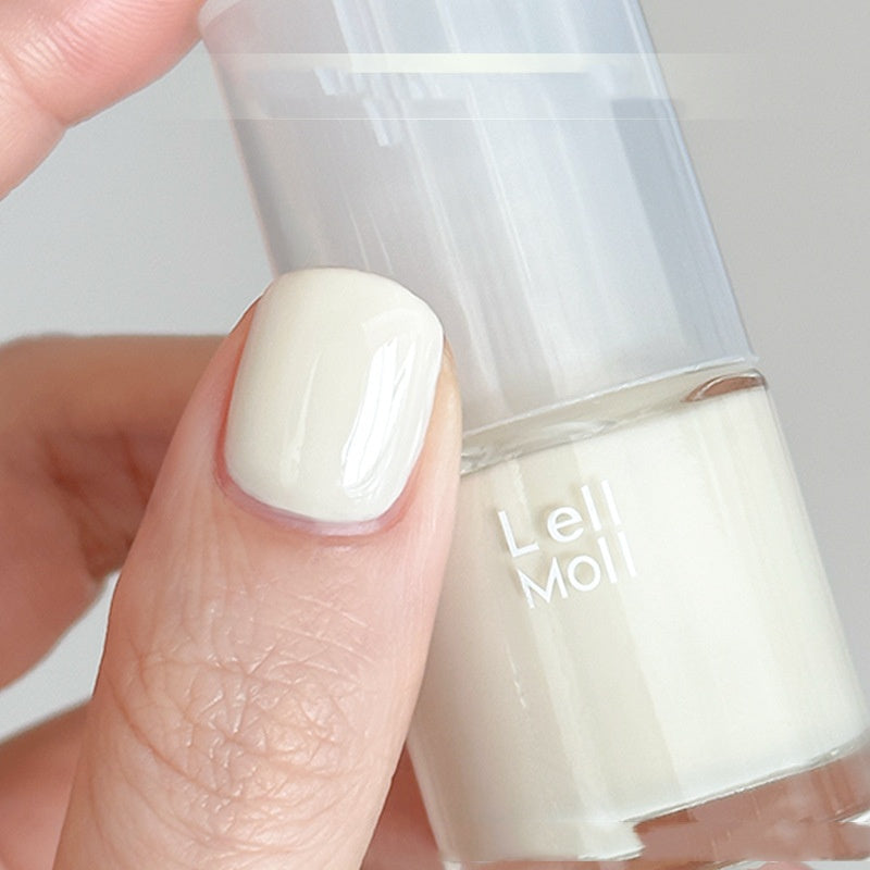 Lell Moll Water-based Tearable Nail Polish Baking-free And Tasteless