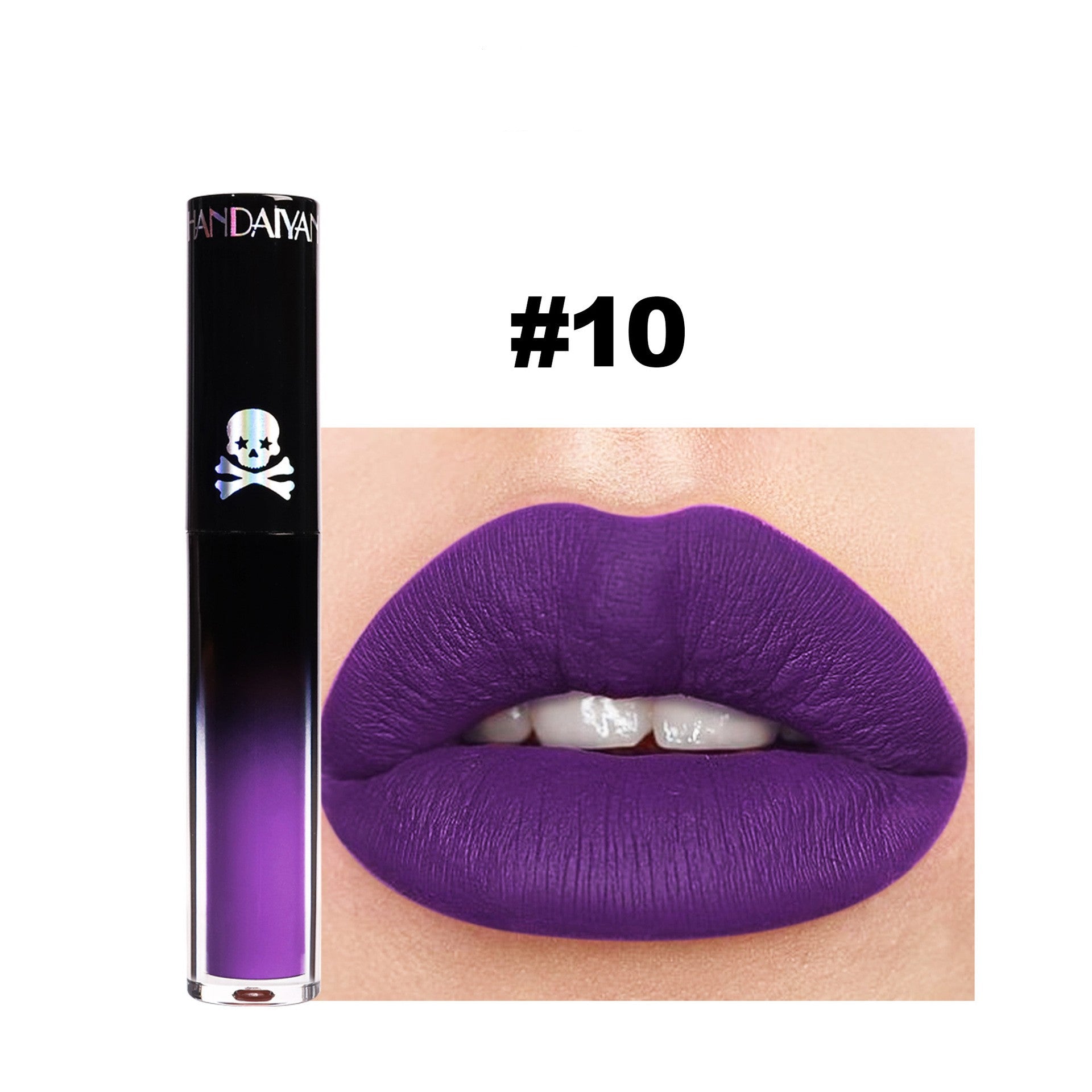 Gothic Style Matte Lip Gloss Europe And America