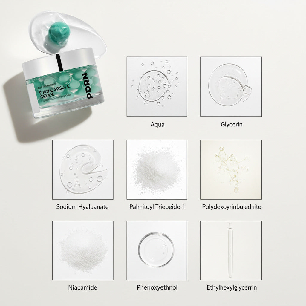 Cream Formulated Exclusively For Seaweed Green Capsules