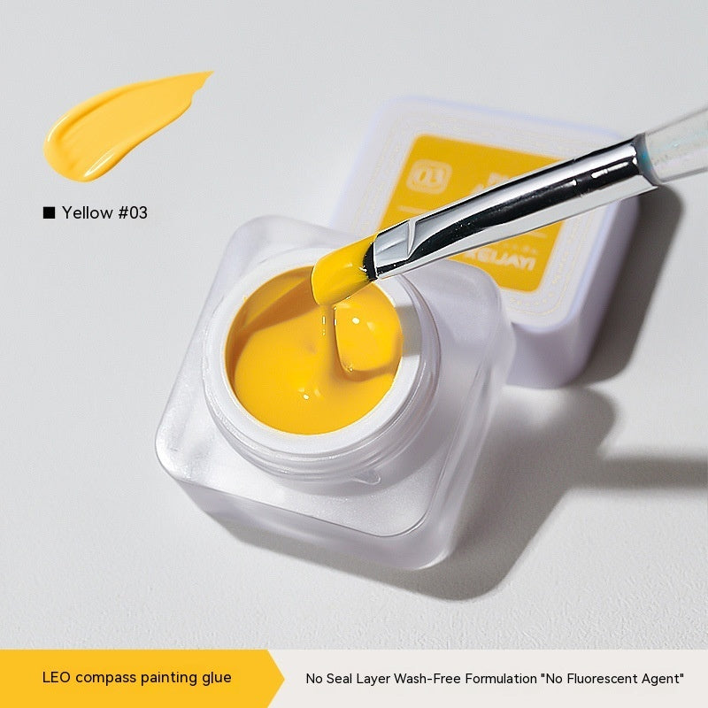 XEIJAYI UV Polish Three Primary Colors Painted