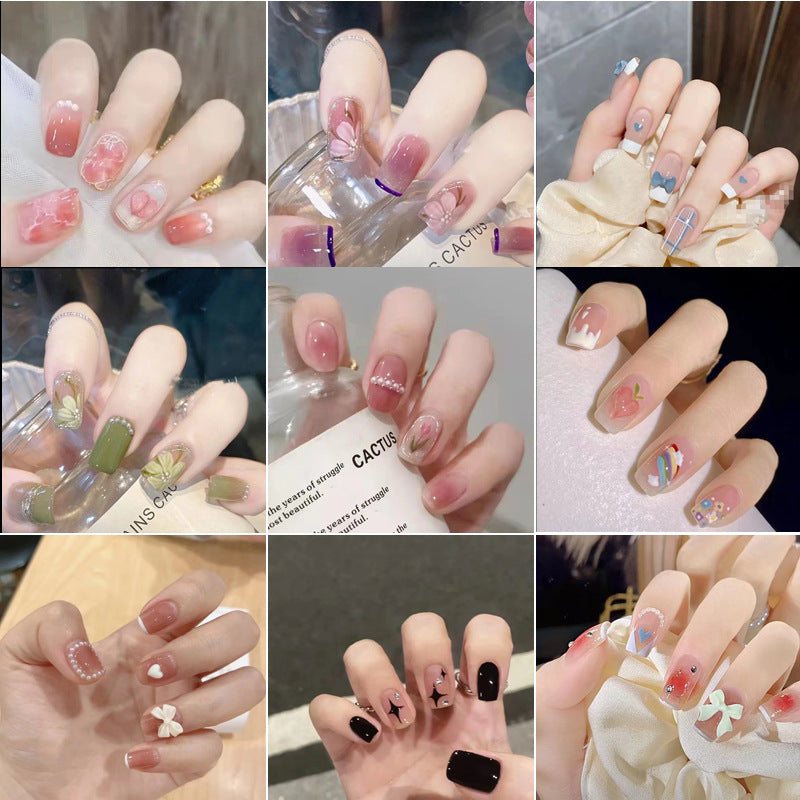 Pure Desire Aurora Ice Translucent Wearable Nail Art Patch
