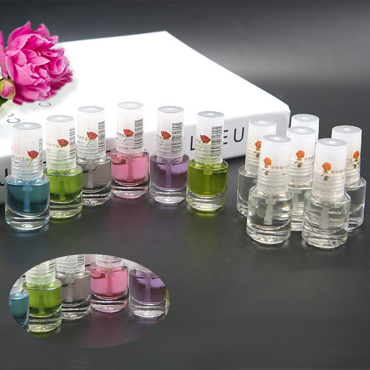 Quick Drying Nutrient Glossy Nail Polish Base Oil Transparent