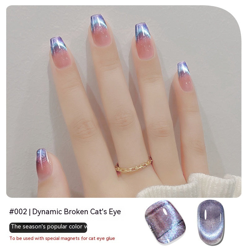 Zhiyana Drill Cat's Eye Nail Polish Glue