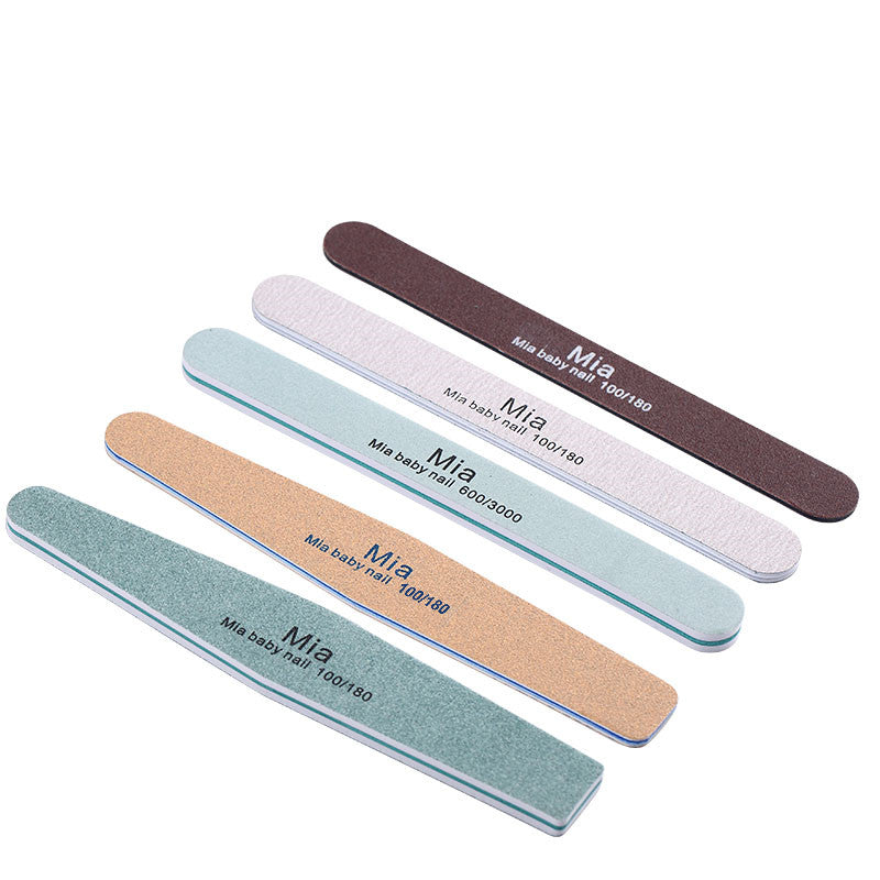 Mia Nail Polishing Strips, Frosted Polishing Strips, Manicure Tools, Double-sided Nail Files