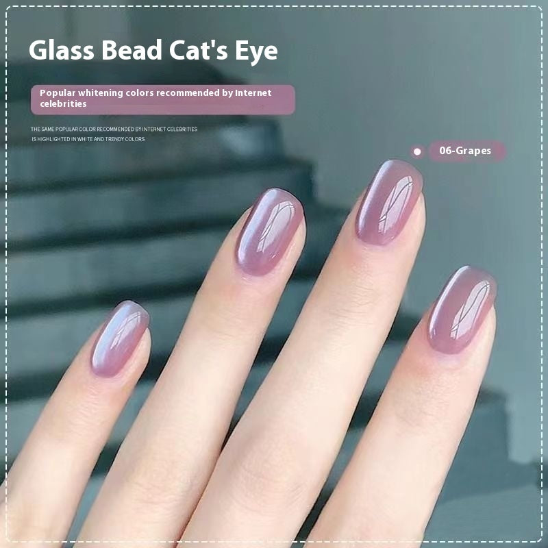 Miss Spesser New Micro Glass Bead Crystal Cat's Eye Gel Nail Polish