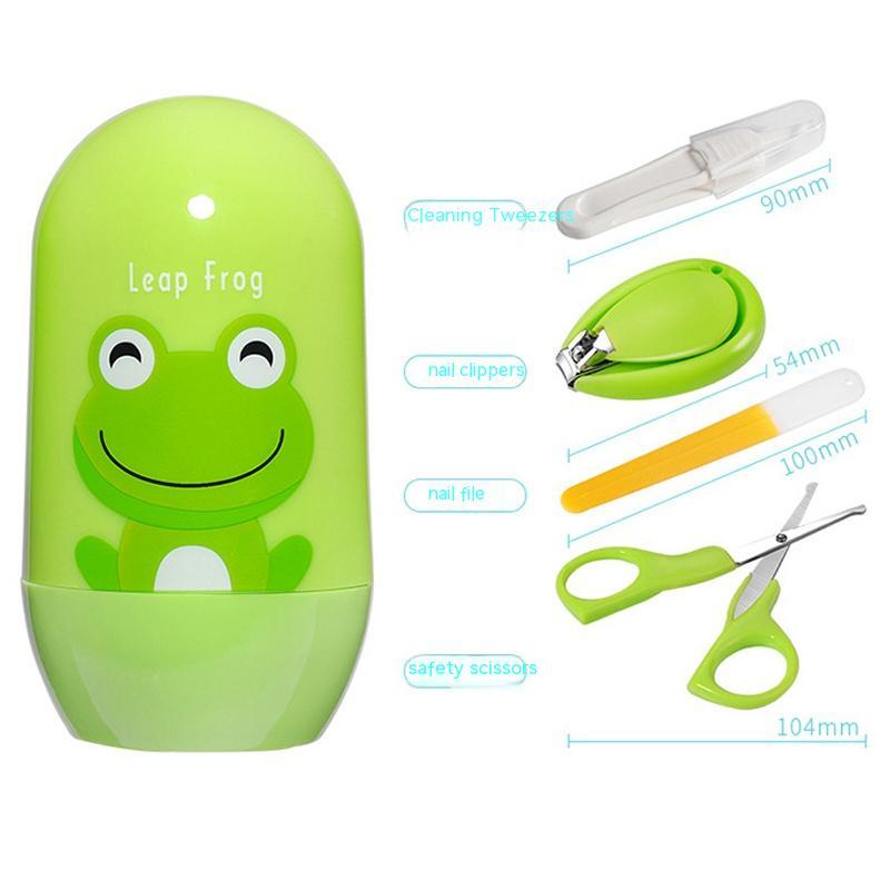Child Safety Nail Scissor Set Anti-pinch Nail Clippers