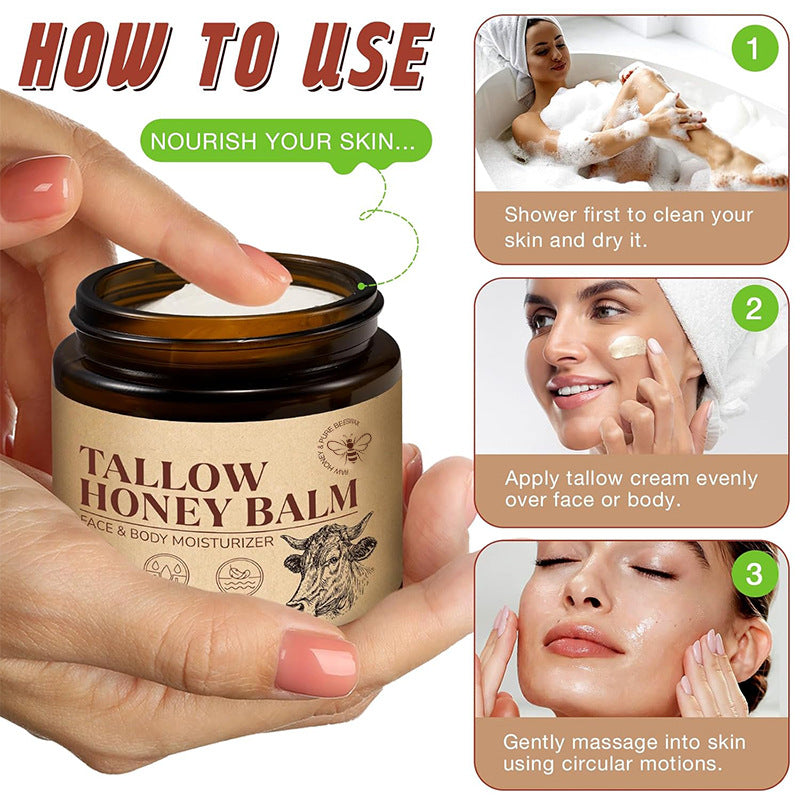 All-English Packaged Hydrating Solid Tallow Cream