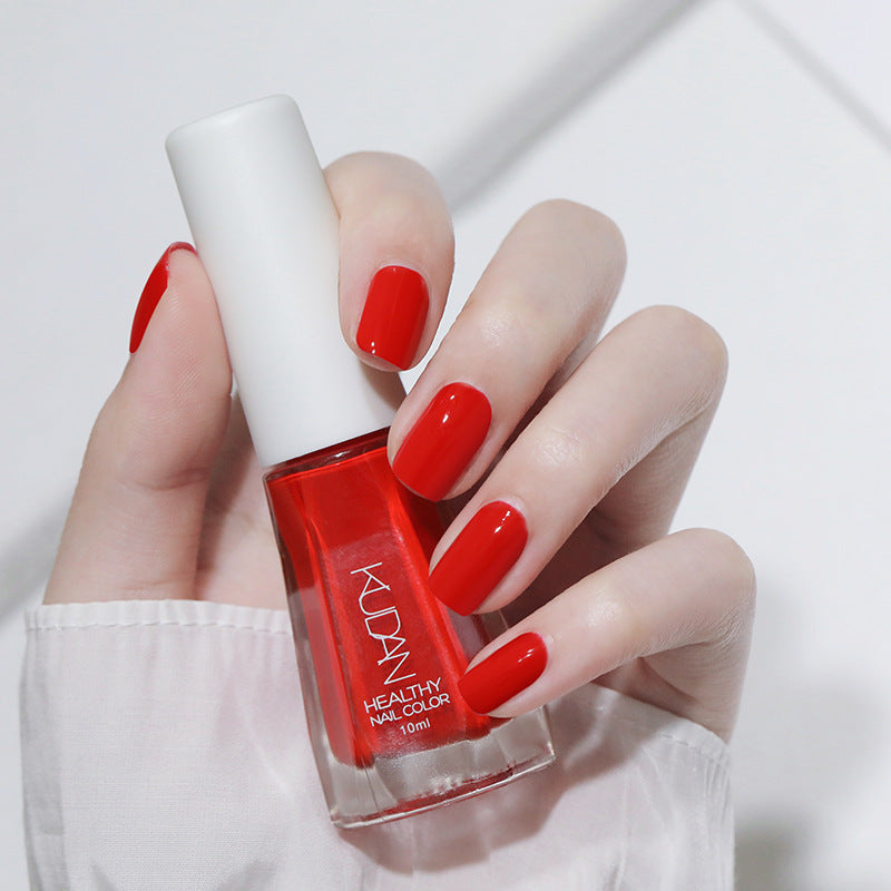 Kudan Water-based Odorless Peel-off No-bake Fast-drying Clear Nail Polish