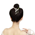 Women's Fringe Bell Orchid Hairpin