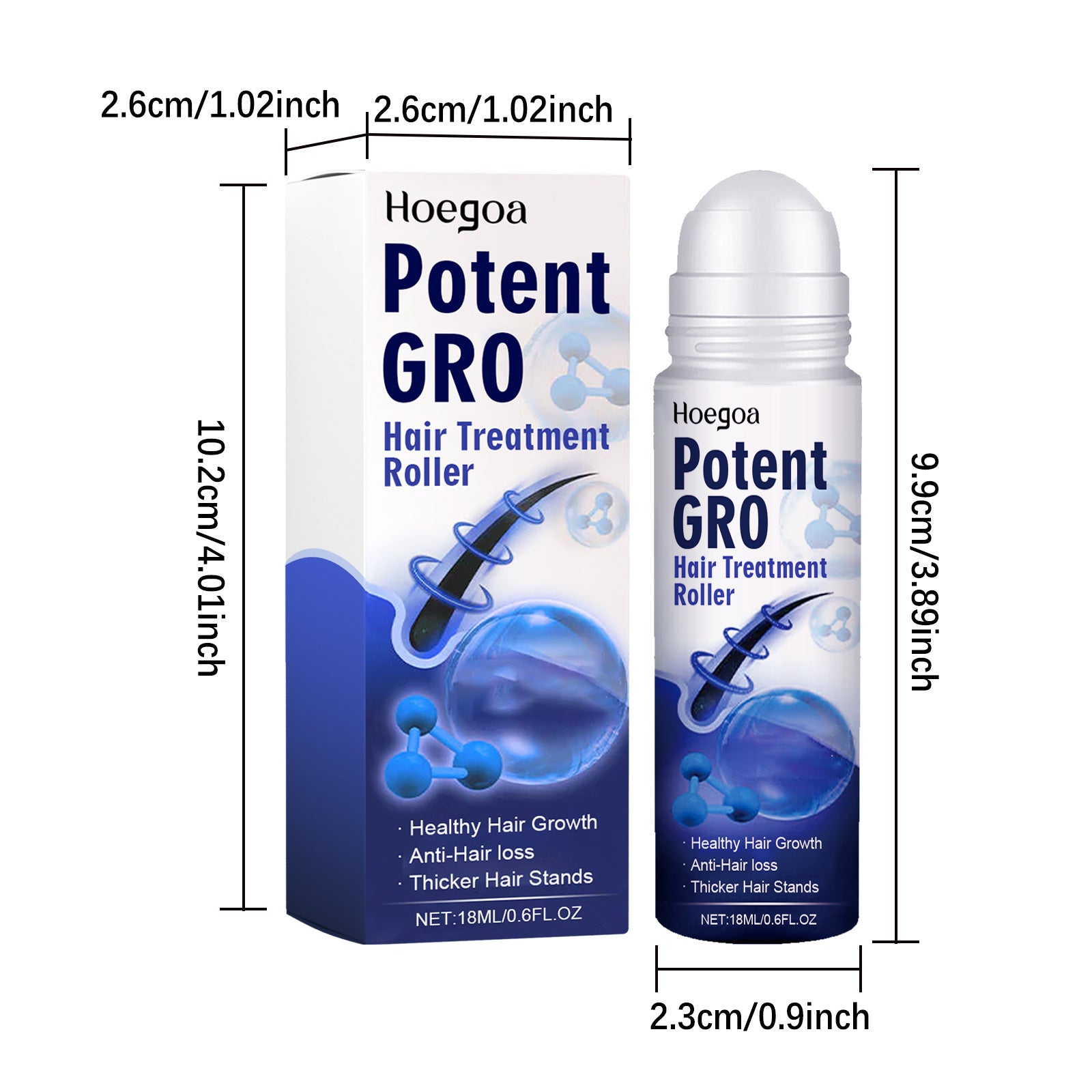 HoeGoa Hair Care Roller Repair Strong And Firm Hair Moisturizing Hair Root