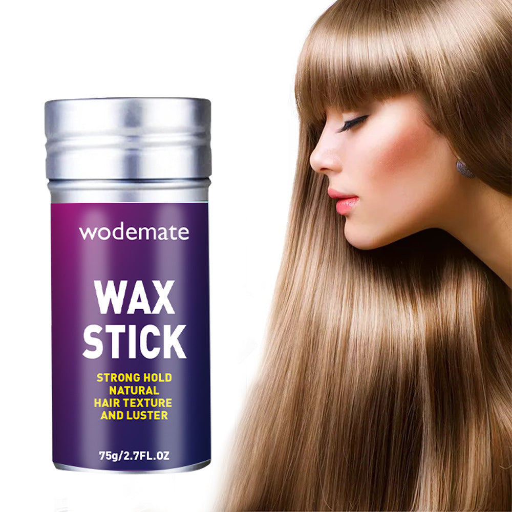 Wodemate Styling Hair Wax Stick Hair Wax Stick Broken Hair Finishing Cream Styling Finishing Stick
