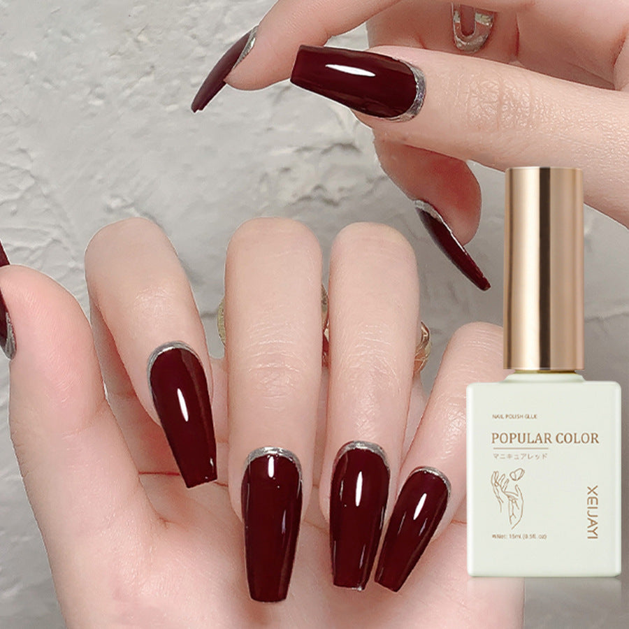 XEIJAYI Show White Wine Red UV Polish Durable And Firm