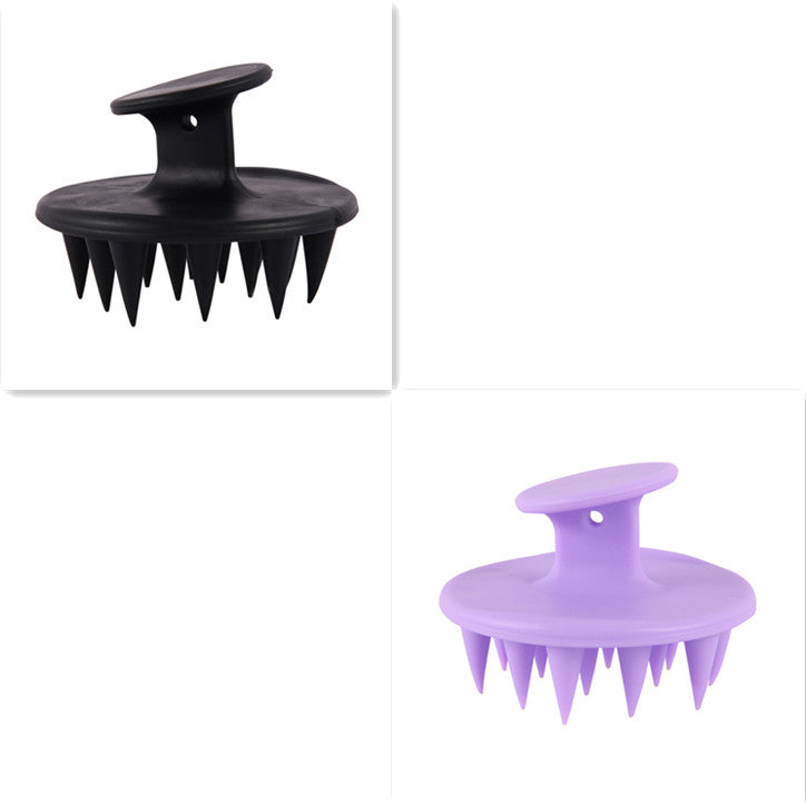Massage Silicone Shampoo Brush To Clean Hair Comb