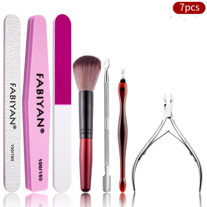 Fabiyan Polishing Nail File Polishing Strip Nail Art Tool Set