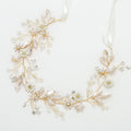 Bridal Headdress Wedding Dress Pearl Headband