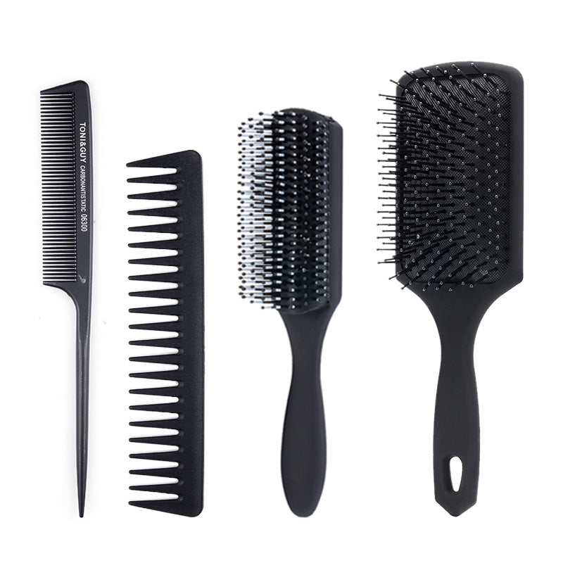 Air Cushion Massage Comb Men's Four-piece Set