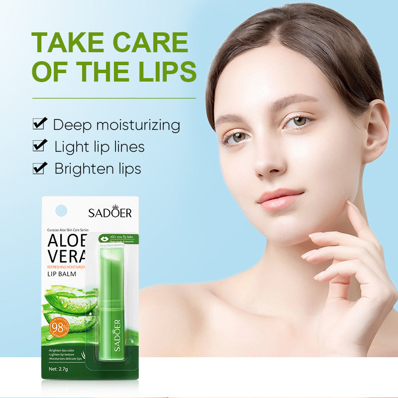 Aloe Lipstick Nourishing Refreshing Hydrating And Moisturizing Repair