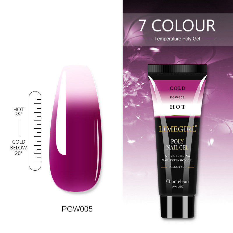 LimeGirl Vegetable Nail Polish Free Paper Support Painless Extension Nail