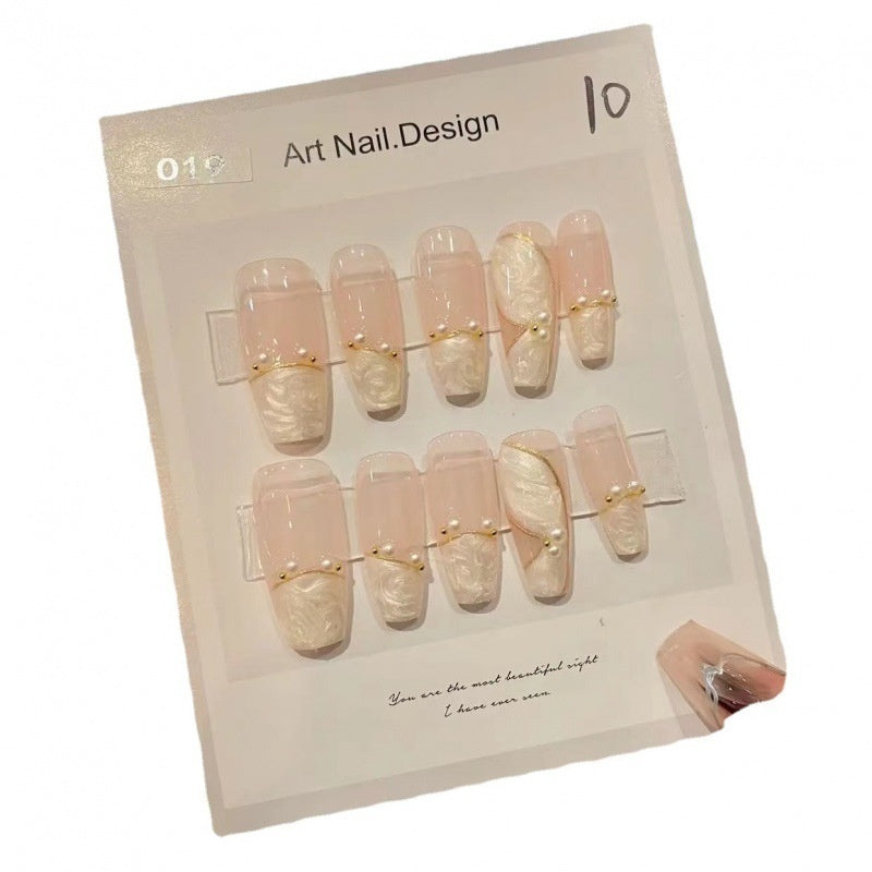 Light Luxury Wear Nail Stickers Finished Product