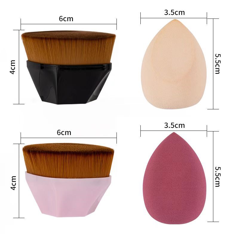 No 55 Magic Foundation Makeup Brush Suit Seamless Concealer