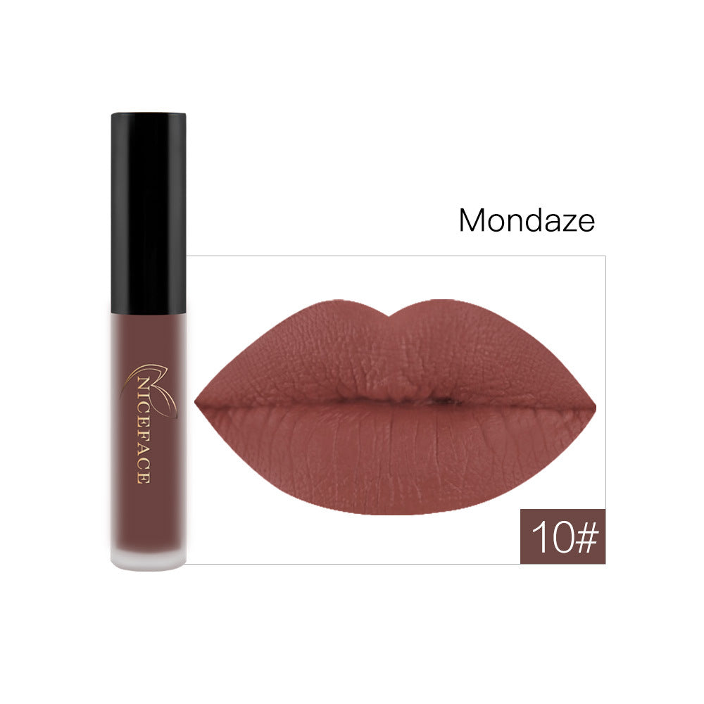 NICEFACE Waterproof Matte liquid Lipstick Long Lasting