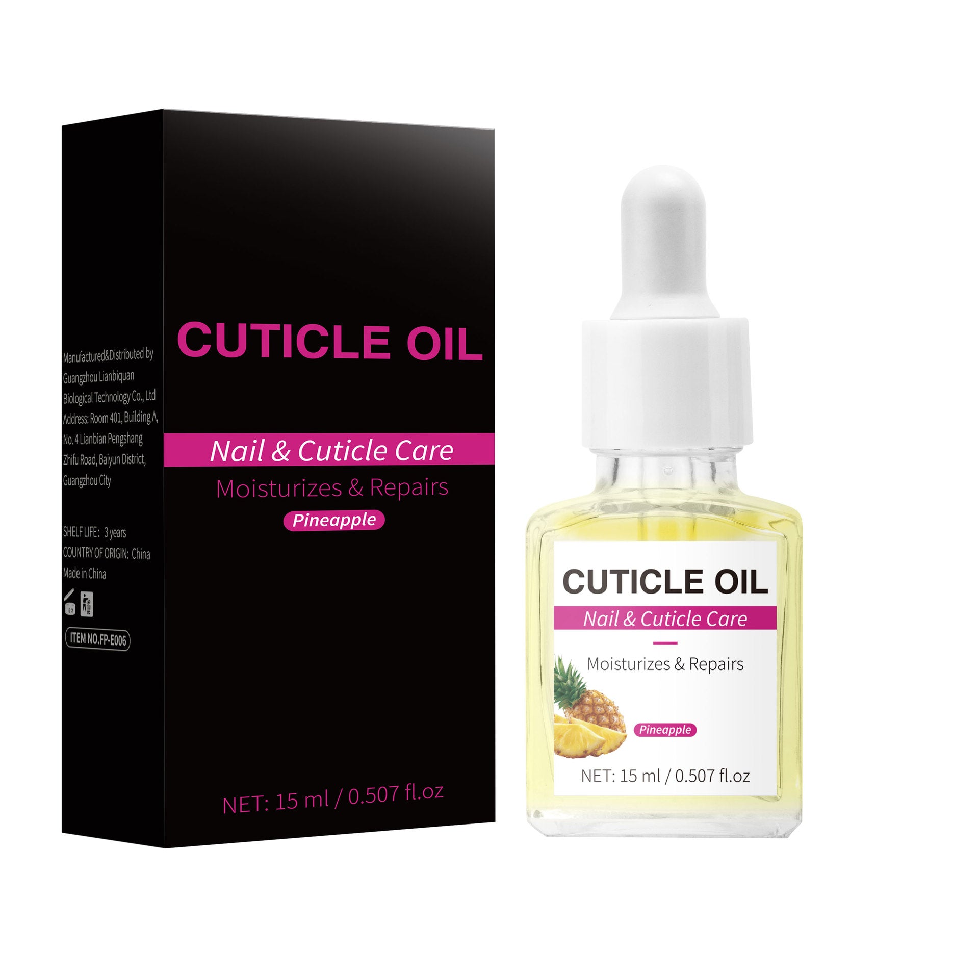 Cuticle Oil Moisturizing Nail Cleaning Soft Nail Cuticle Oil 15ml Nail Care Solution