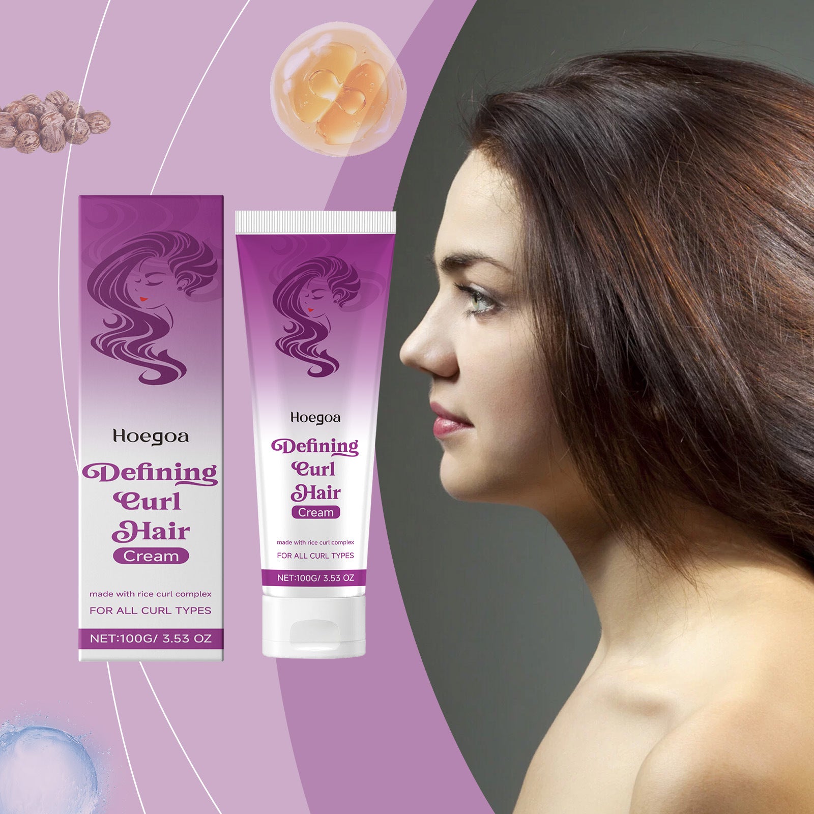 HoeGoa Nourishing Hair Smoothing Manic Hair Brightening Elastin
