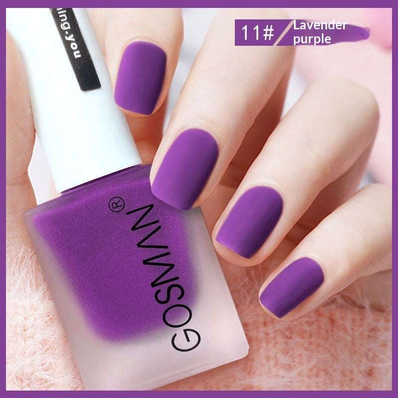 Gosman Quick-dry Matte Nail Polish, Non-peel