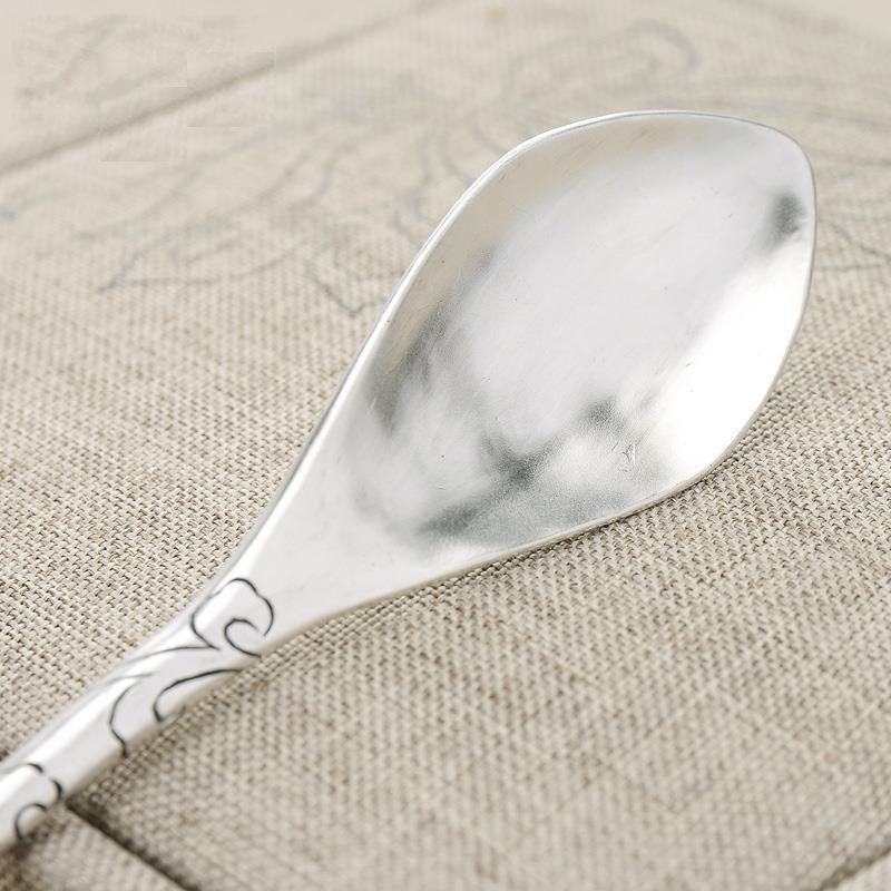 Simple S925 Silver Antique Style Elegant Hairpin