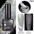 UR Sugar Laser Cat Eye Gel Nail Polish Manicure Crystal Diamond In The Debris Cat Eye Gel Polish