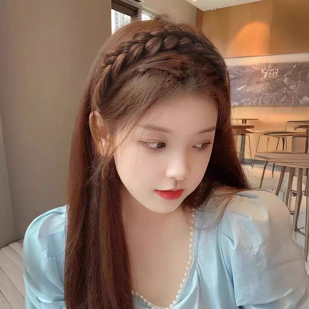 Women's Fashion Personality Fishbone Plaits Headband