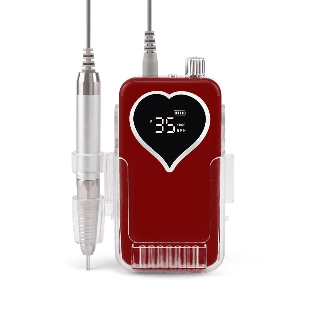 Brushless Nail Polishing Machine Charging Portable