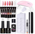Nee Jolie Nail Art Solid Crystal Paste Extension Glue Set