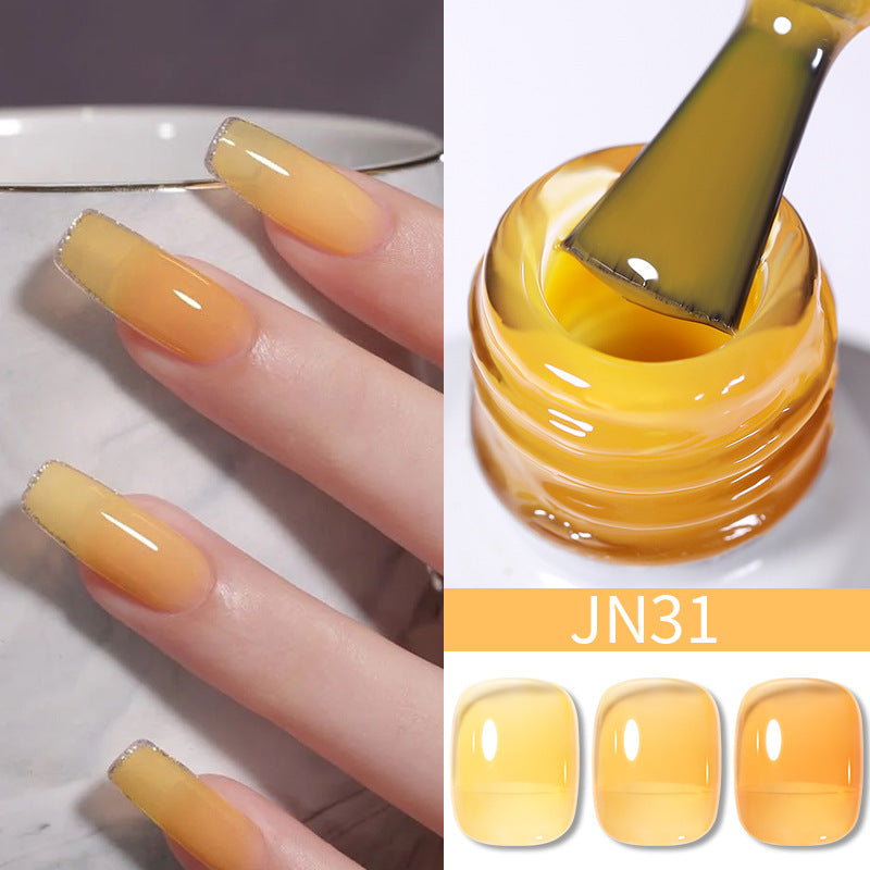 Born Pretty Nail Polish Transparent Color UV Polish Jelly Phototherapy Plastic