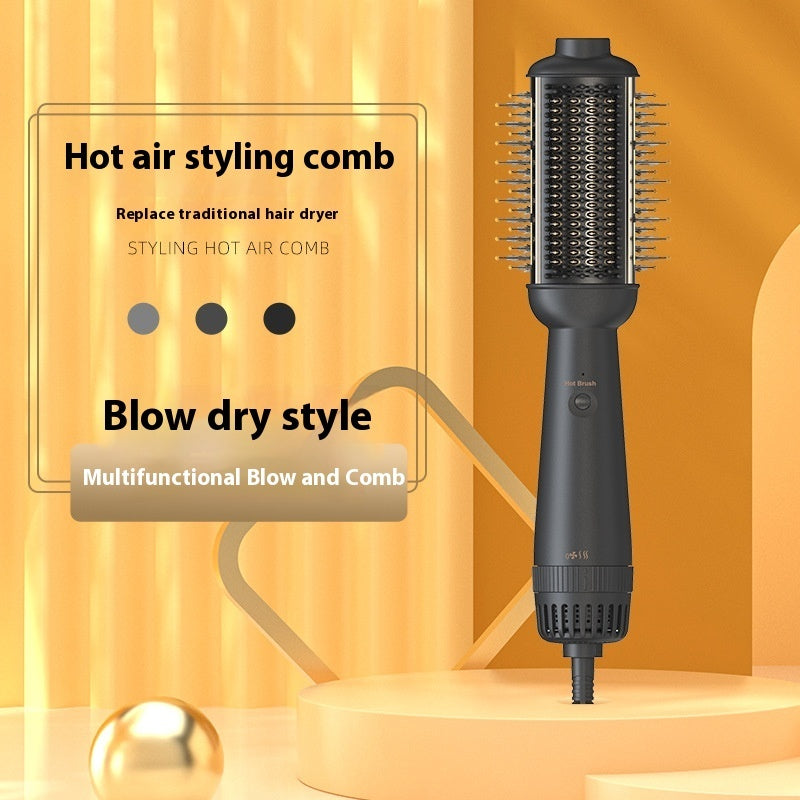 Multifunctional Three-in-one Hot Air Comb Hair Curler Straight Comb Hair Dryer