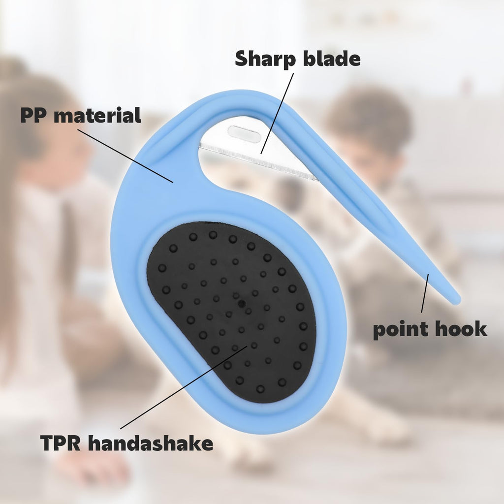 Professional Pet Knotting Comb For Removing Tangled And Loose Hair, Suitable For Dogs And Cats
