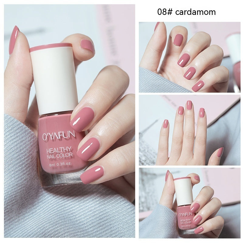 O'YAFUN Nail Polish New Water-based Long-lasting Quick-drying Transparent