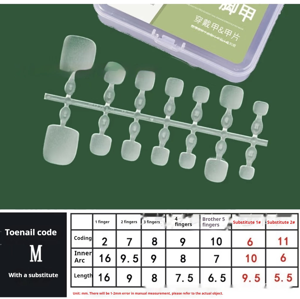 Aurora Starry Sky Cat's Eye Foot Nail Tip Points