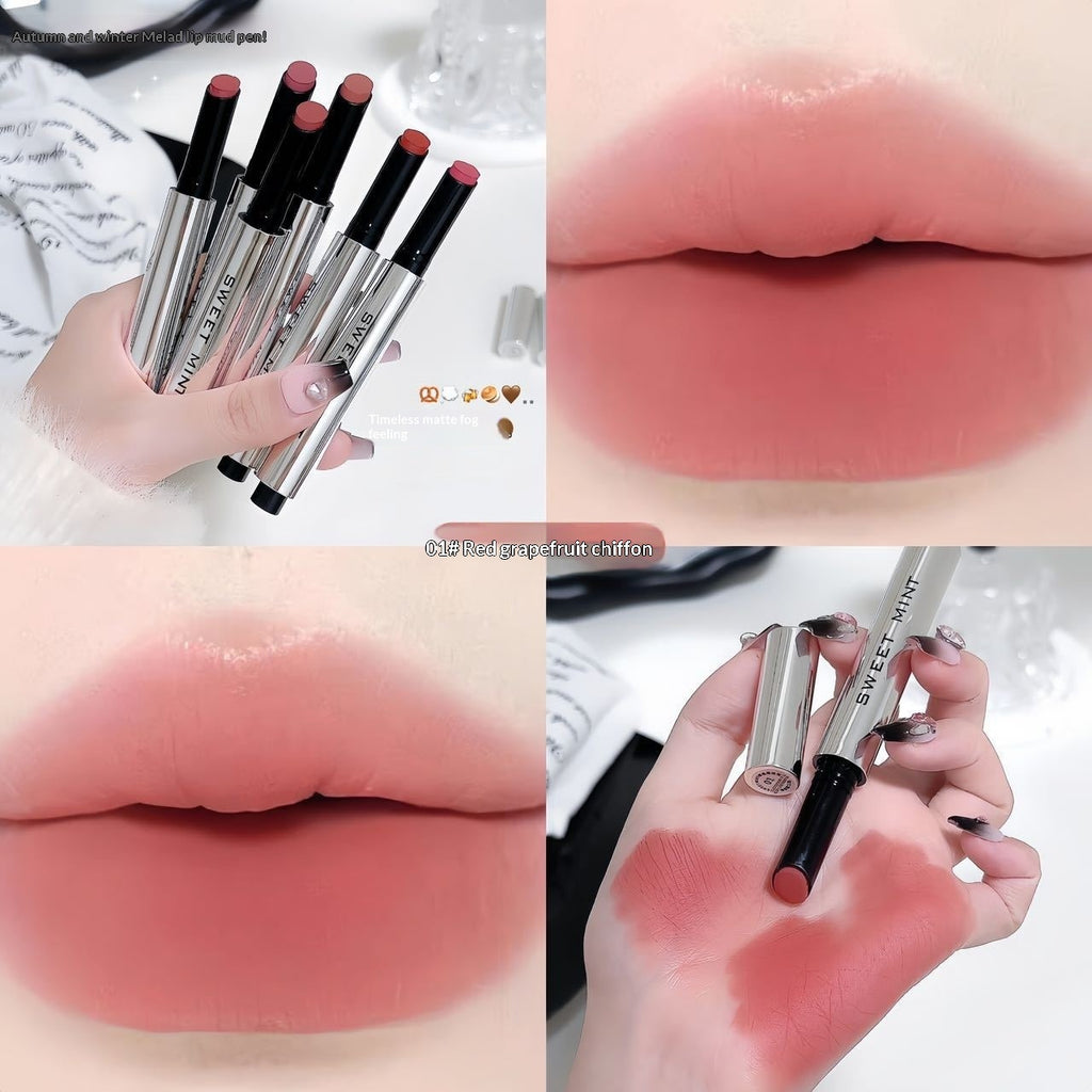 A Lipstick That Makes Your Teeth Look Whiter And Resists Staining Your Cup
